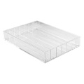 Removable Divider Acrylic Makeup Organizer Tray Cosmetic Storage Box Display Stand